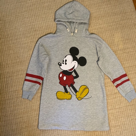mickey mouse hooded dress